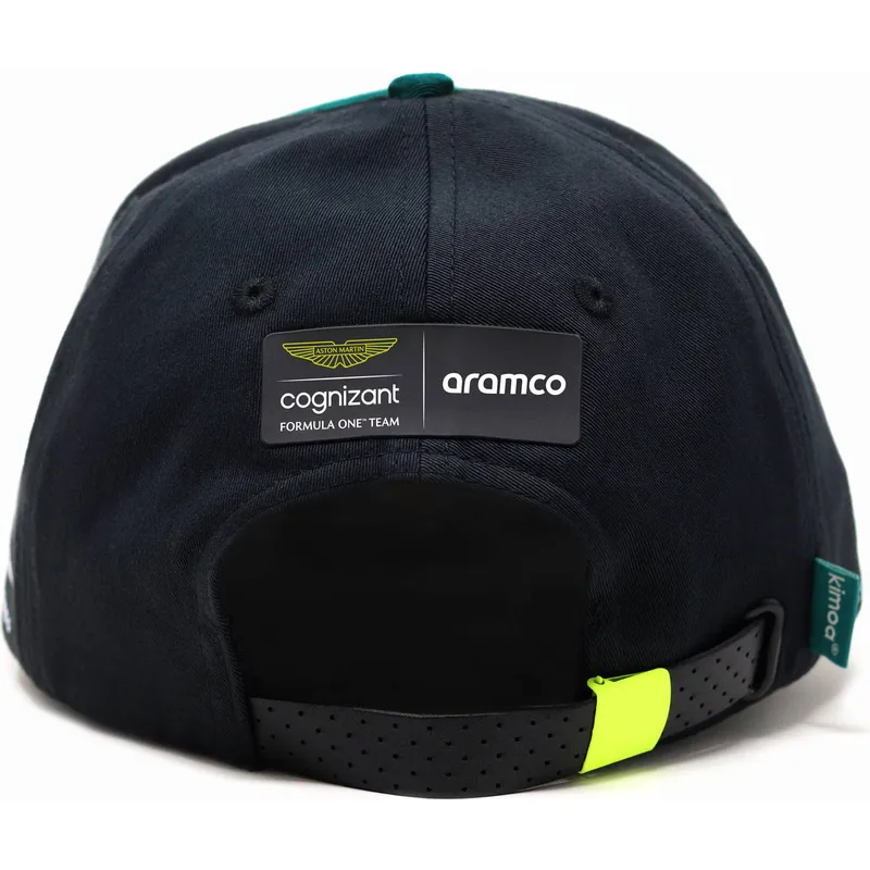 cap-zaobljena-green-adjustable-strap-fernando-alonso-aston-martin-formula-1-kimoa