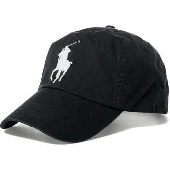 Kapa zaobljena crna podesiv Big Pony Chino Classic Sport Polo Ralph Lauren