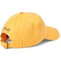polo-ralph-lauren-curved-brim-blue-logo-cotton-chino-classic-sport-yellow-adjustable-cap