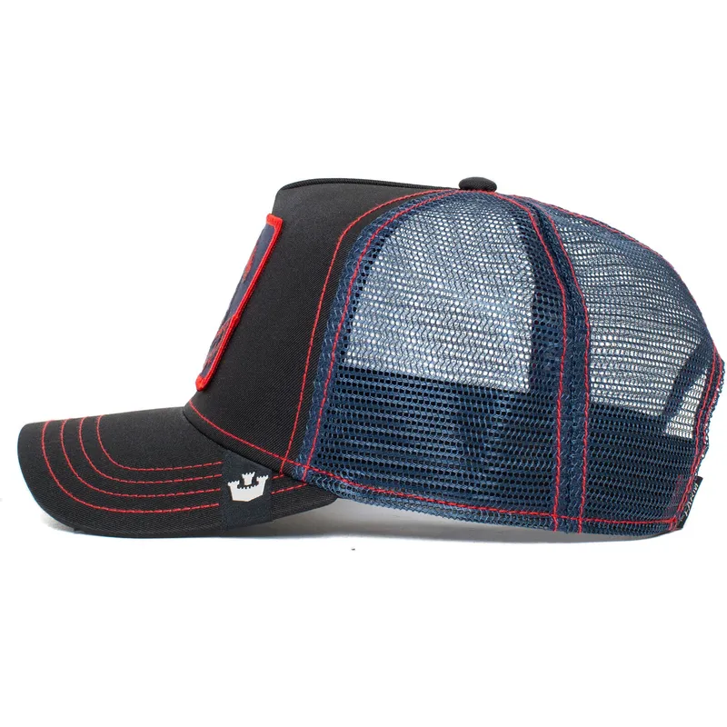 kapa-zaobljena-crna-snapback-stallion-trip-the-farm-goorin-bros