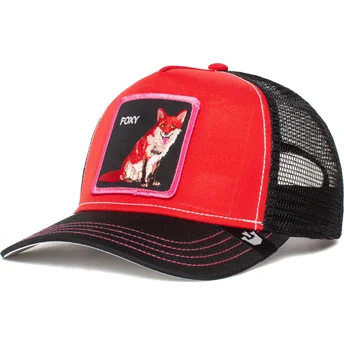 kapa-zaobljena-crvena-snapback-foxy-trip-the-farm-goorin-bros