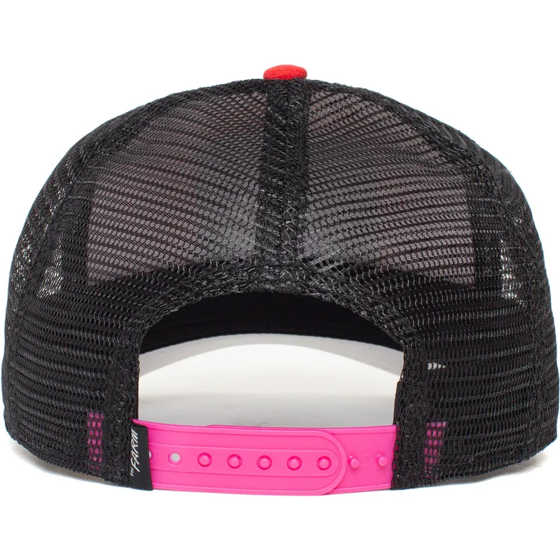 kapa-zaobljena-crvena-snapback-foxy-trip-the-farm-goorin-bros
