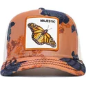 cap-zaobljena-orange-snapback-the-farm-de-goorin-bros