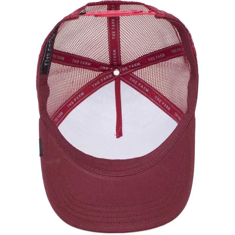 kapa-zaobljena-crvena-snapback-handsome-truckin-the-farm-goorin-bros