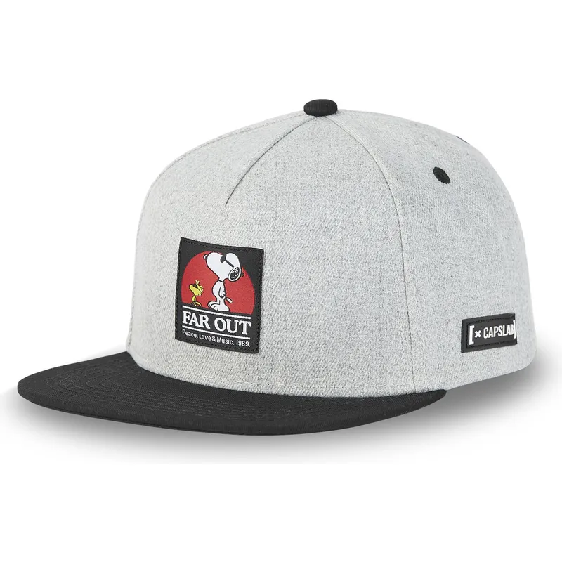 kapa-ravna-siva-snapback-far-out-naw3-snoopy-kikiriki-capslab