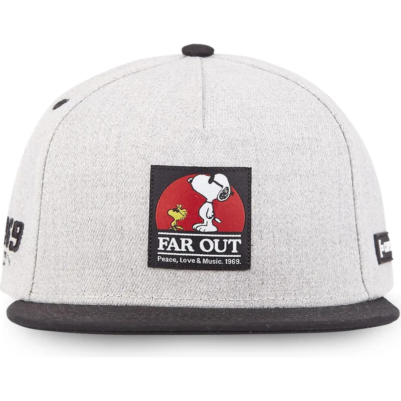 kapa-ravna-siva-snapback-far-out-naw3-snoopy-kikiriki-capslab