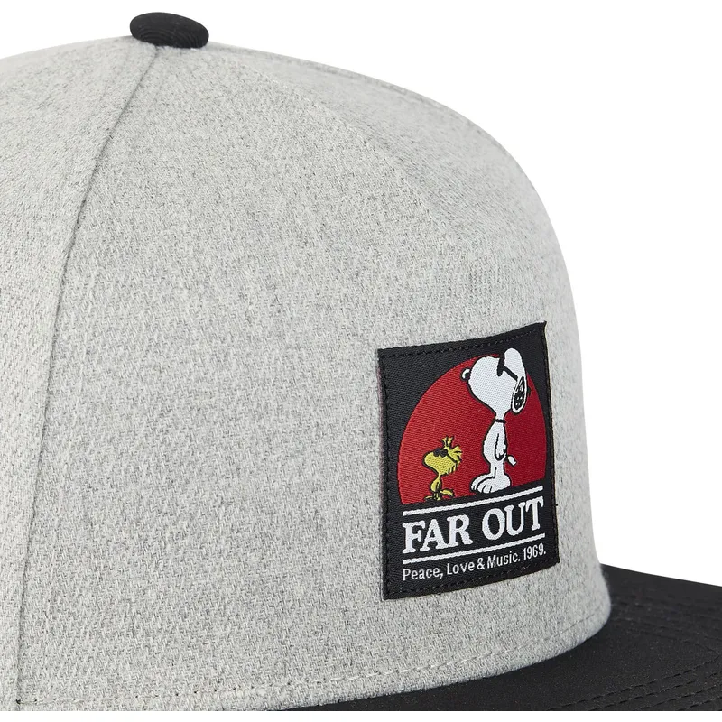 kapa-ravna-siva-snapback-far-out-naw3-snoopy-kikiriki-capslab