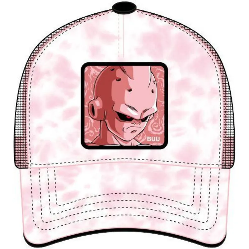 kapa-zaobljena-ruzicasta-snapback-kid3-kid-buu-dragon-ball-capslab