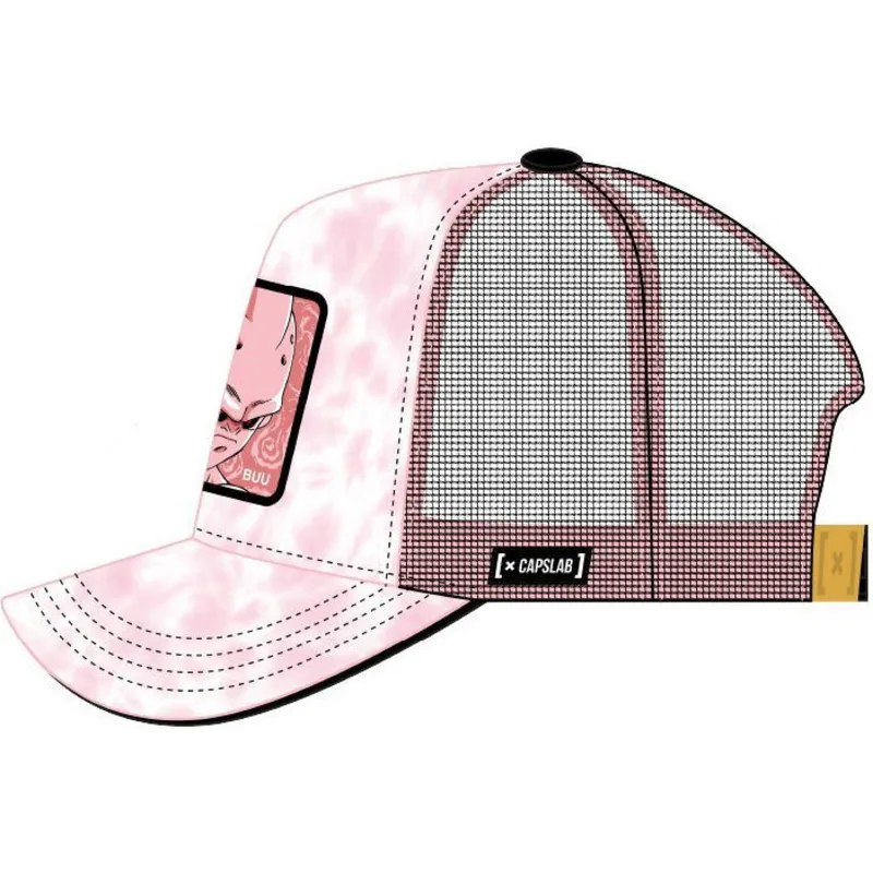 kapa-zaobljena-ruzicasta-snapback-kid3-kid-buu-dragon-ball-capslab