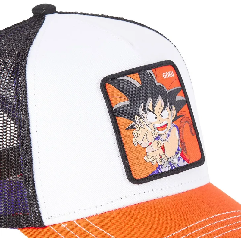 cap-zaobljena-white-snapback-son-goku-dragon-ball-capslab