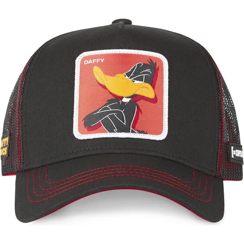 kapa-zaobljena-crna-snapback-da1-patak-daca-looney-tunes-capslab kapa-zaobljena-crna-snapback-da1-patak-daca-looney-tunes-capslab
