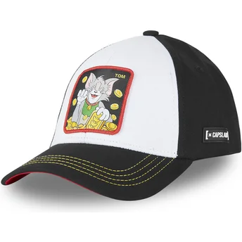 Kapa zaobljena crna snapback T12 Tom Looney Tunes Capslab