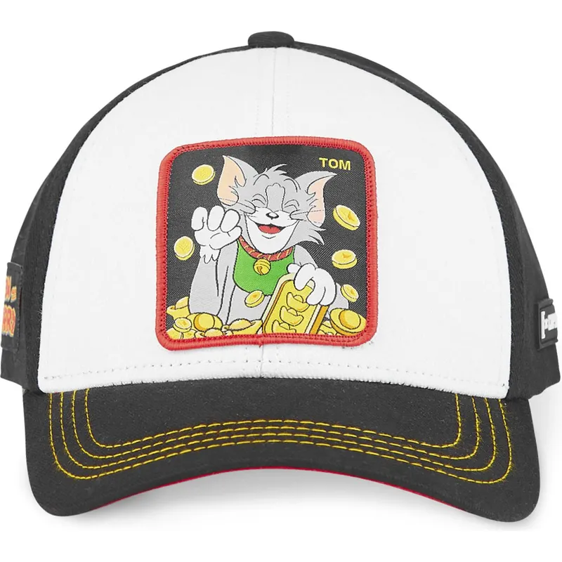 kapa-zaobljena-crna-snapback-t12-tom-looney-tunes-capslab