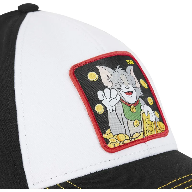kapa-zaobljena-crna-snapback-t12-tom-looney-tunes-capslab