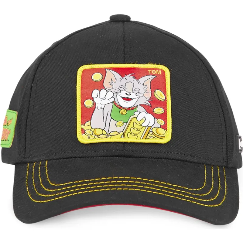 kape-zaobljena-crna-snapback-tom-t11-looney-tunes-tom-looney-tunes-capslab