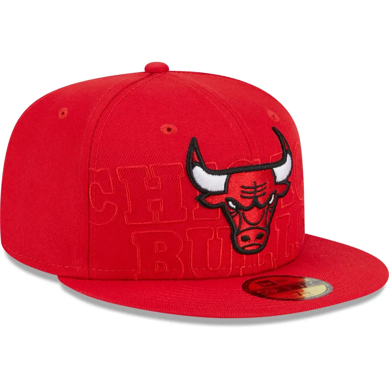 cap-ravna-red-ajustada-59fifty-draft-edition-2023-chicago-bulls-nba-new-era