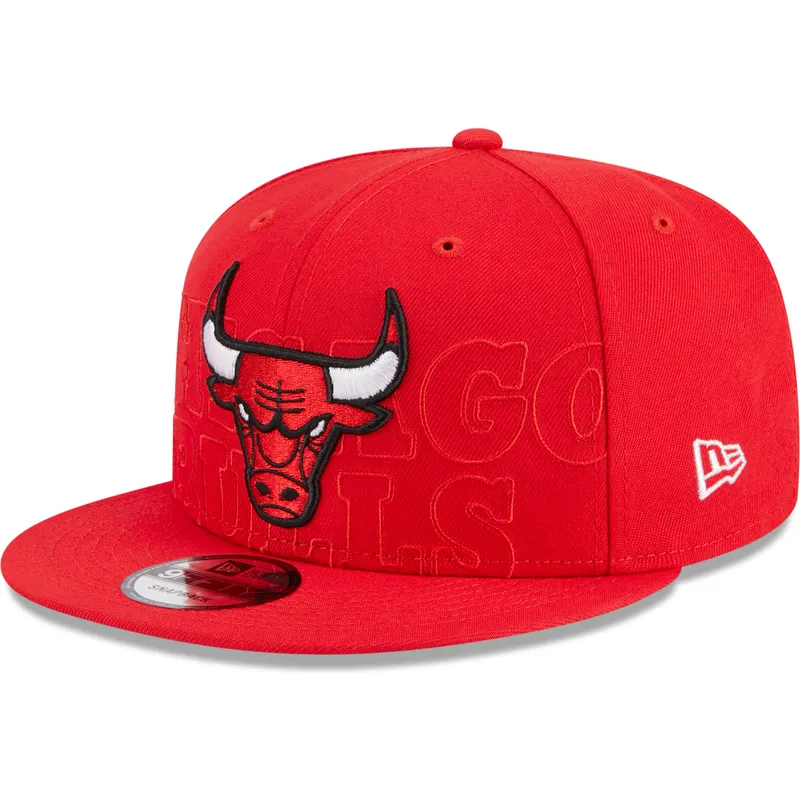 kapa-ravna-crvena-snapback-9fifty-draft-edition-2023-chicago-bulls-nba-new-era