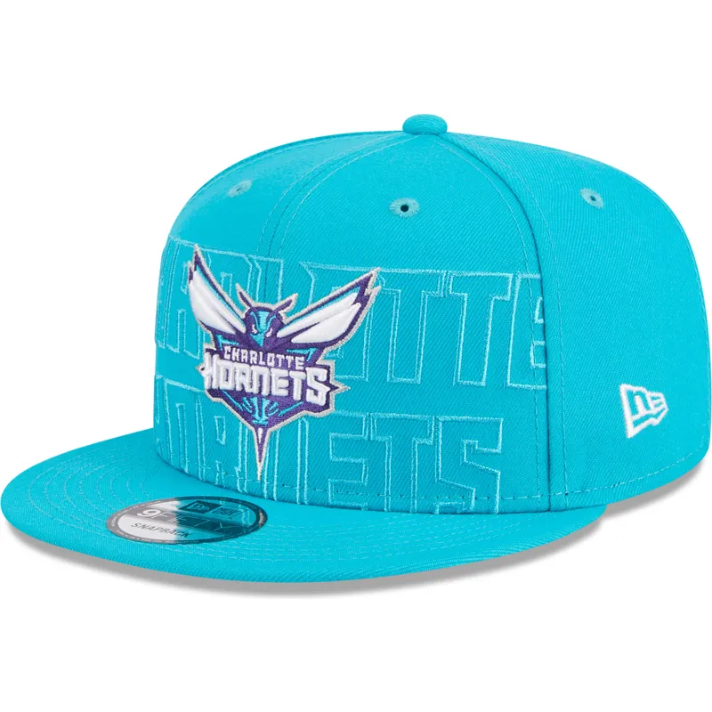 kapa-ravna-plava-snapback-9fifty-draft-edition-2023-charlotte-hornets-nba-new-era