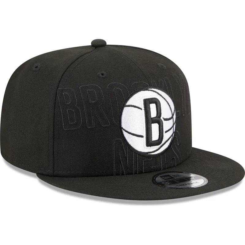 kapa-ravna-crna-snapback-9fifty-draft-edition-2023-brooklyn-nets-nba-new-era