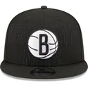 cap-ravna-black-snapback-9fifty-draft-edition-2023-brooklyn-nets-nba-new-era