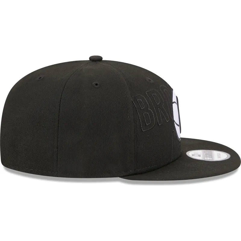 kapa-ravna-crna-snapback-9fifty-draft-edition-2023-brooklyn-nets-nba-new-era