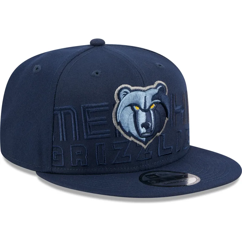 kapa-ravna-mornarsko-plava-snapback-9fifty-draft-edition-2023-memphis-grizzlies-nba-new-era