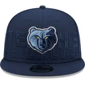kapa-ravna-mornarsko-plava-snapback-9fifty-draft-edition-2023-memphis-grizzlies-nba-new-era