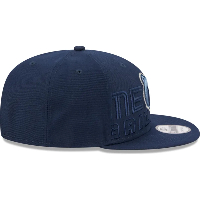 kapa-ravna-mornarsko-plava-snapback-9fifty-draft-edition-2023-memphis-grizzlies-nba-new-era