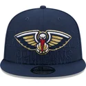 kapa-ravna-mornarsko-plava-snapback-9fifty-draft-edition-2023-new-orleans-pelicans-nba-new-era