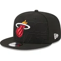kapa-ravna-crna-snapback-9fifty-draft-edition-2023-miami-heat-nba-new-era