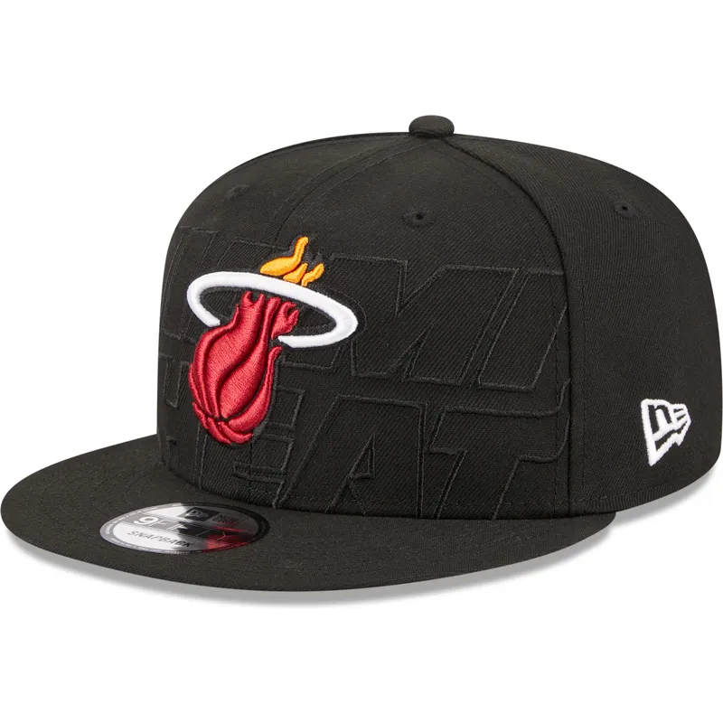 kapa-ravna-crna-snapback-9fifty-draft-edition-2023-miami-heat-nba-new-era