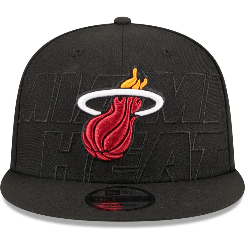 kapa-ravna-crna-snapback-9fifty-draft-edition-2023-miami-heat-nba-new-era