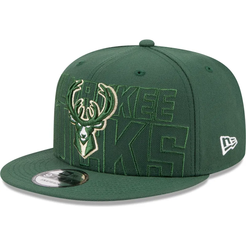 kapa-ravna-zelena-snapback-9fifty-draft-edition-2023-milwaukee-bucks-nba-new-era