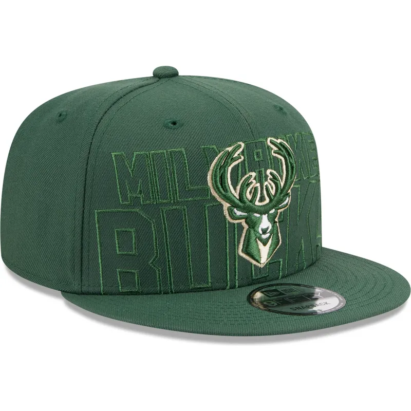 kapa-ravna-zelena-snapback-9fifty-draft-edition-2023-milwaukee-bucks-nba-new-era