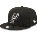 kapa-ravna-crna-snapback-9fifty-draft-edition-2023-san-antonio-spurs-nba-new-era