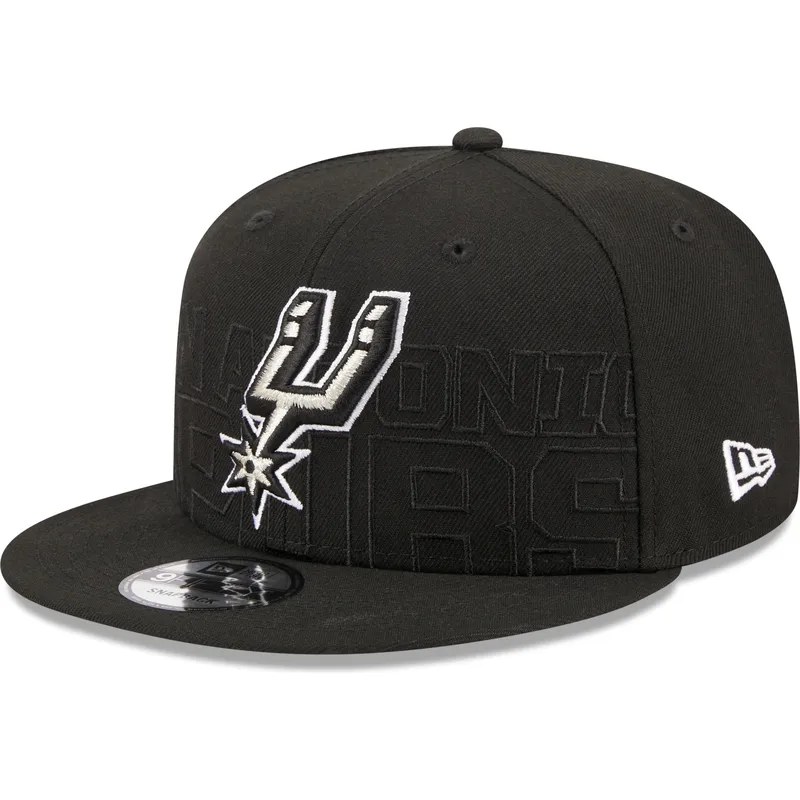 kapa-ravna-crna-snapback-9fifty-draft-edition-2023-san-antonio-spurs-nba-new-era