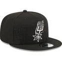 kapa-ravna-crna-snapback-9fifty-draft-edition-2023-san-antonio-spurs-nba-new-era