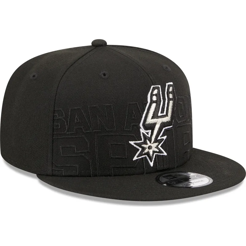 kapa-ravna-crna-snapback-9fifty-draft-edition-2023-san-antonio-spurs-nba-new-era