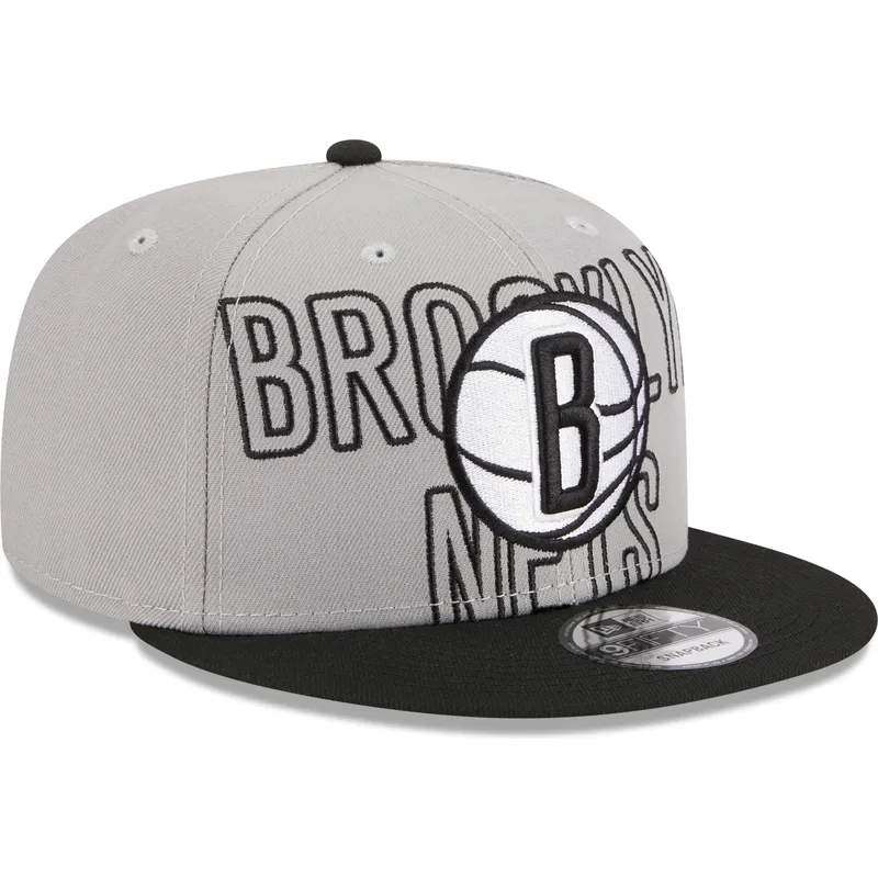 cap-ravna-gray-snapback-9fifty-draft-edition-2023-brooklyn-nets-nba-new-era