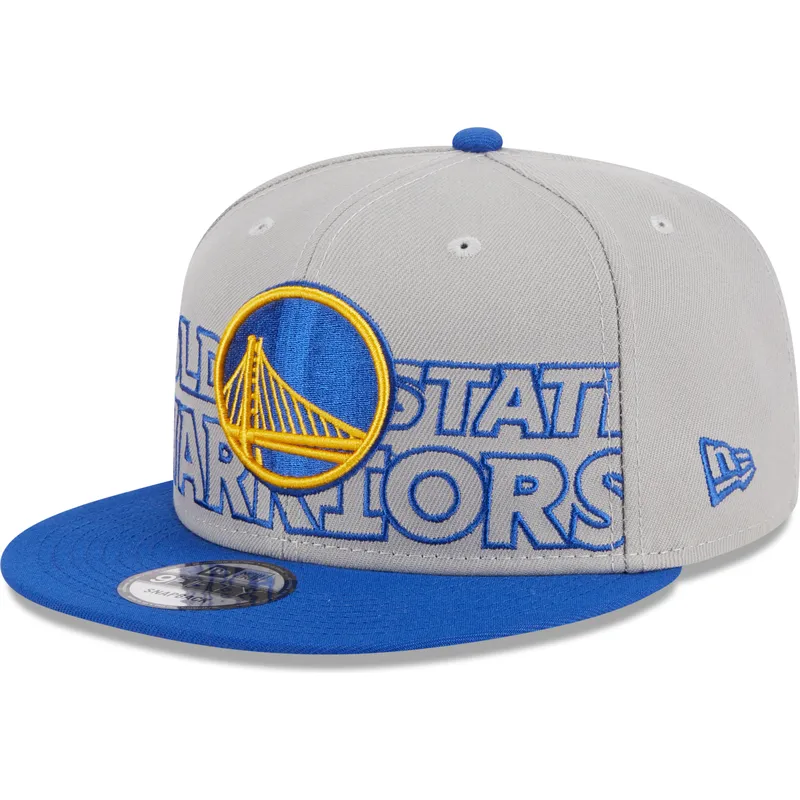 kapa-ravna-siva-snapback-9fifty-draft-edition-2023-golden-state-warriors-nba-new-era
