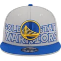 kapa-ravna-siva-snapback-9fifty-draft-edition-2023-golden-state-warriors-nba-new-era