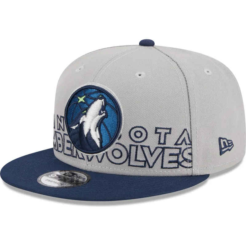 kapa-ravna-siva-snapback-9fifty-draft-edition-2023-minnesota-timberwolves-nba-new-era
