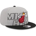 kapa-ravna-siva-snapback-9fifty-draft-edition-2023-miami-heat-nba-new-era