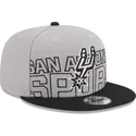 kapa-ravna-siva-snapback-9fifty-draft-edition-2023-san-antonio-spurs-nba-new-era