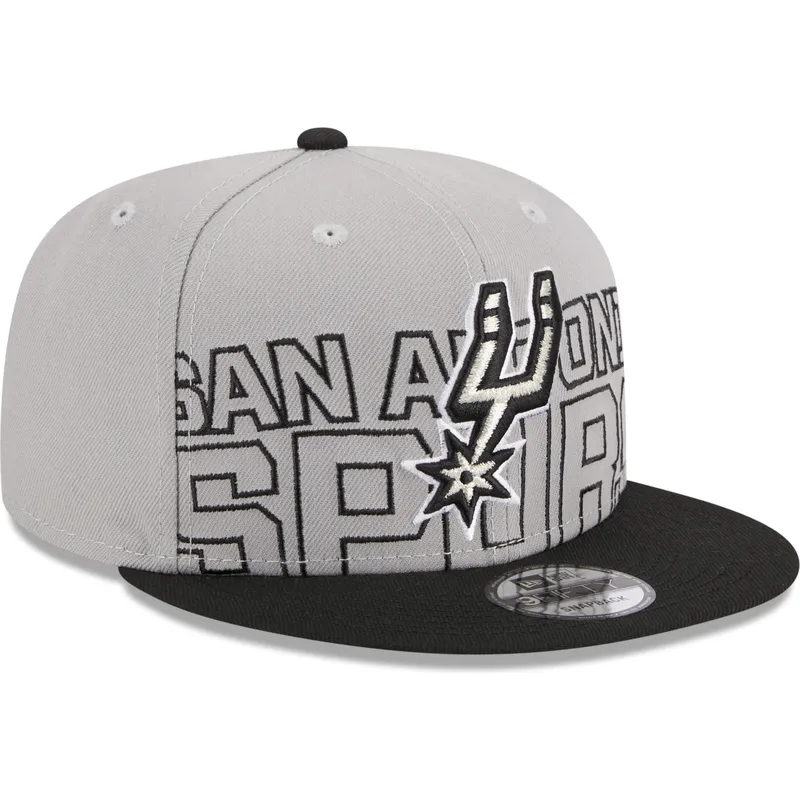 kapa-ravna-siva-snapback-9fifty-draft-edition-2023-san-antonio-spurs-nba-new-era
