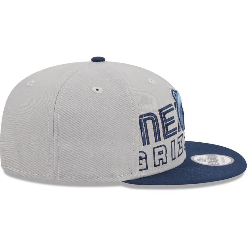 kapa-ravna-siva-snapback-9fifty-draft-edition-2023-memphis-grizzlies-nba-new-era