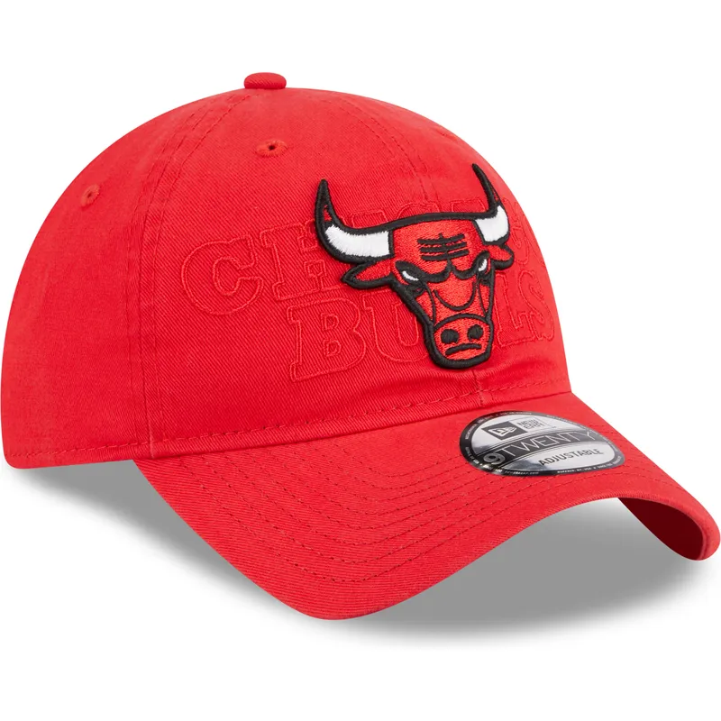 kapa-zaobljena-crvena-podesiv-9twenty-draft-edition-2023-chicago-bulls-nba-new-era