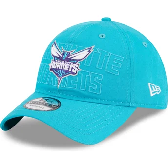 Cap zaobljena blue adjustable strap 9TWENTY Draft Edition 2023 Charlotte Hornets NBA New Era