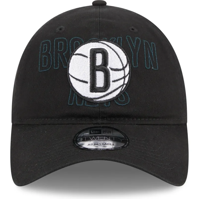 cap-zaobljena-black-adjustable-strap-9twenty-draft-edition-2023-brooklyn-nets-nba-new-era