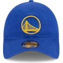 kapa-zaobljena-plava-podesiv-9twenty-draft-edition-2023-golden-state-warriors-nba-new-era